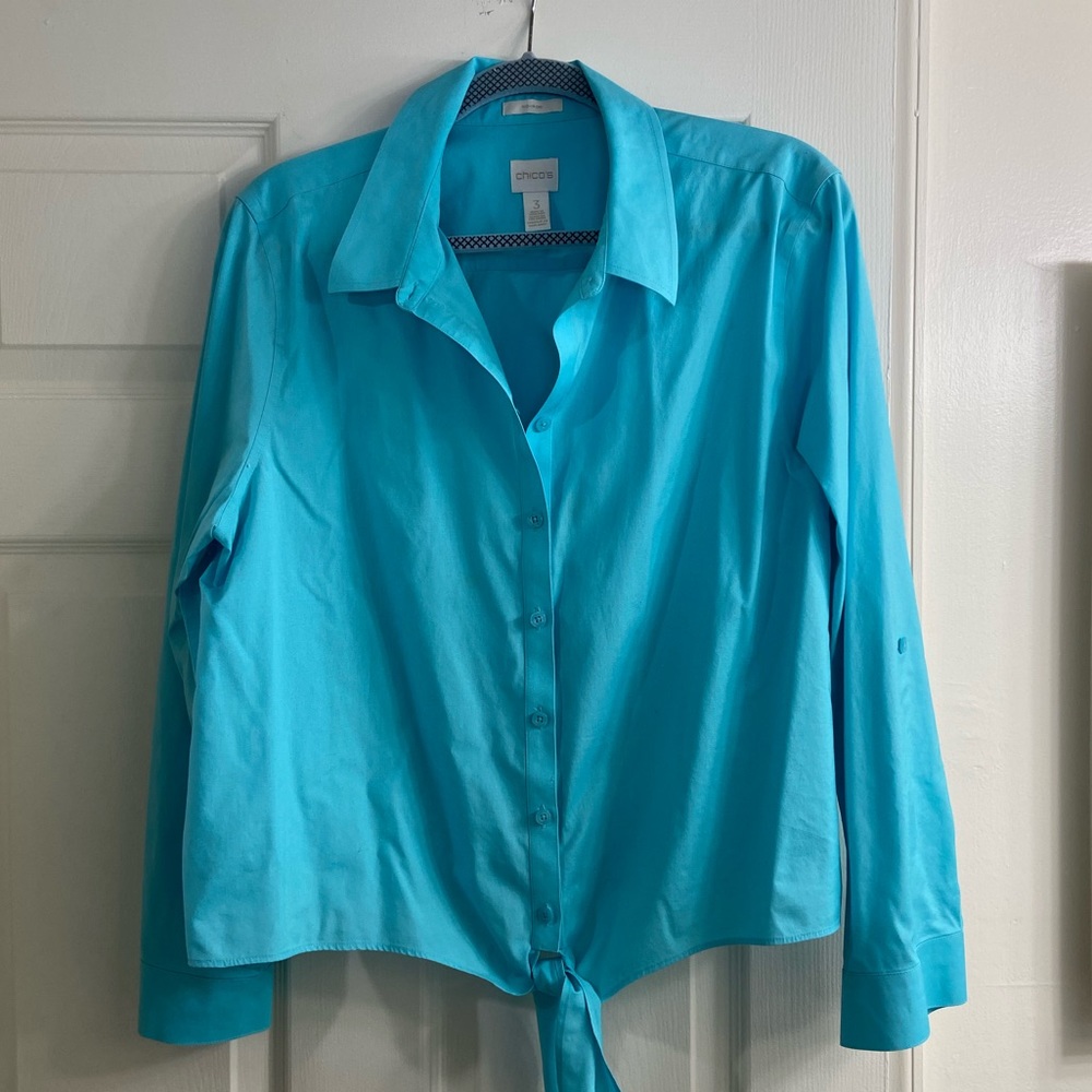 Button down blouse.